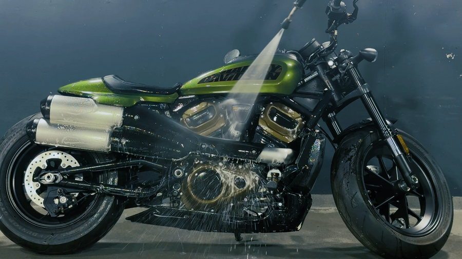 Limpieza de Motocicletas