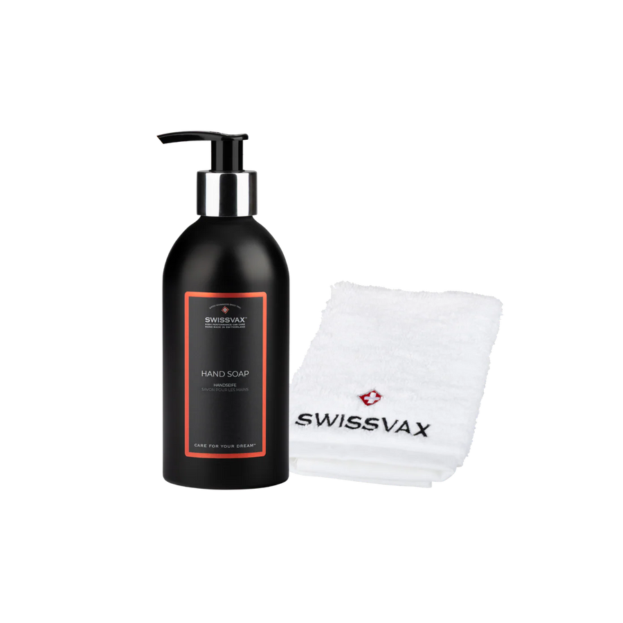 Swissvax set de îngrijire a mâinilor – săpun și prosop