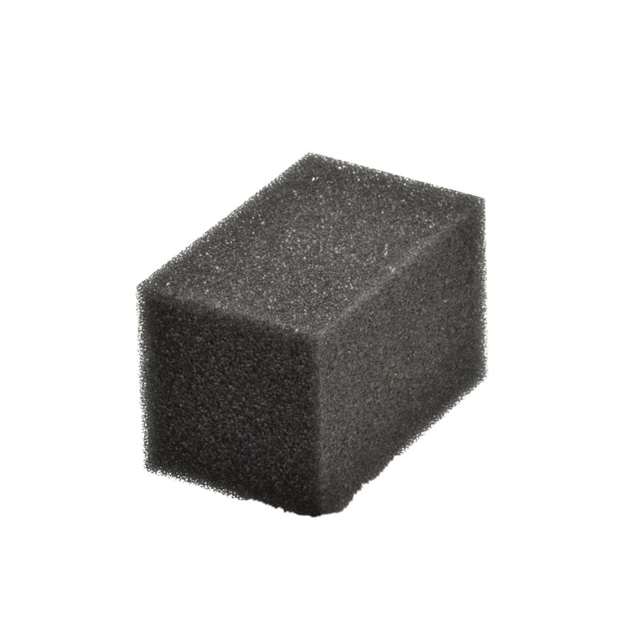 Foam Applicator Cube gris bloque de espuma compacta para cuero
